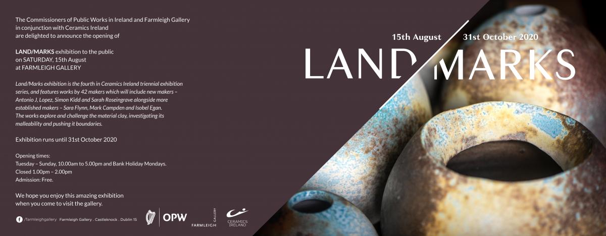 Land/Marks exhibition Farmleigh Gallery 2020